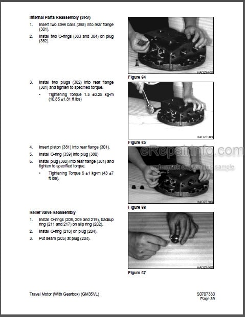 Photo 1 - Daewoo Solar 220LC-V Shop Manual Hydraulic Excavator 2023-7115AE