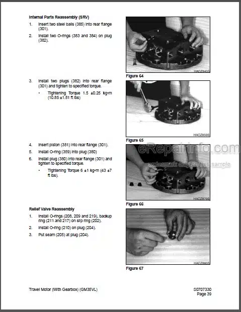 Photo 1 - Daewoo Solar 220LC-V Shop Manual Hydraulic Excavator 2023-7115AE