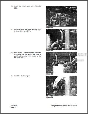 Photo 12 - Daewoo Solar 220LL Shop Manual Hydraulic Excavator 2023-7134E