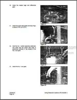 Photo 12 - Daewoo Solar 220LL Shop Manual Hydraulic Excavator 2023-7134E