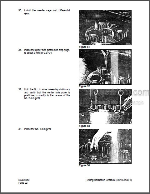 Photo 1 - Daewoo Solar 220LL Shop Manual Hydraulic Excavator 2023-7134E