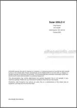 Photo 4 - Daewoo Solar 225LC-V Shop Manual Hydraulic Excavator 023-00058E