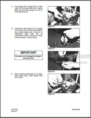 Photo 7 - Daewoo Solar 250LC-V Shop Manual Hydraulic Excavator 023-00031E