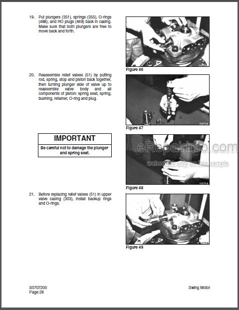 Photo 1 - Daewoo Solar 225NLC-V Shop Manual Hydraulic Excavator 023-00062E