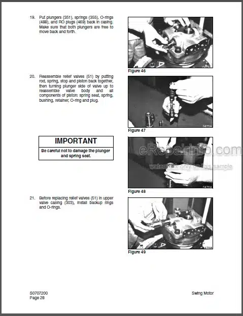 Photo 1 - Daewoo Solar 225NLC-V Shop Manual Hydraulic Excavator 023-00062E