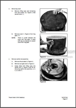 Photo 12 - Daewoo Solar 250LC-V Shop Manual Hydraulic Excavator 023-00031E