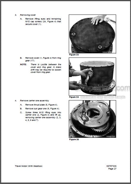 Photo 1 - Daewoo Solar 250LC-V Shop Manual Hydraulic Excavator 023-00031E