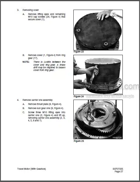Photo 1 - Daewoo Solar 255LC-V Shop Manual Hydraulic Excavator 023-00057E
