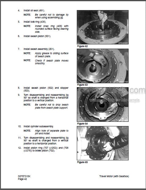 Photo 1 - Daewoo Solar 300LC-V Shop Manual Hydraulic Excavator 023-00043E