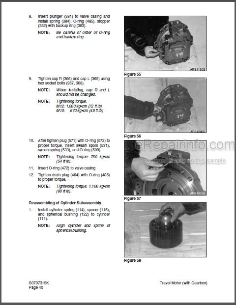 Photo 1 - Daewoo Solar 300LL Shop Manual Hydraulic Excavator 023-00079E