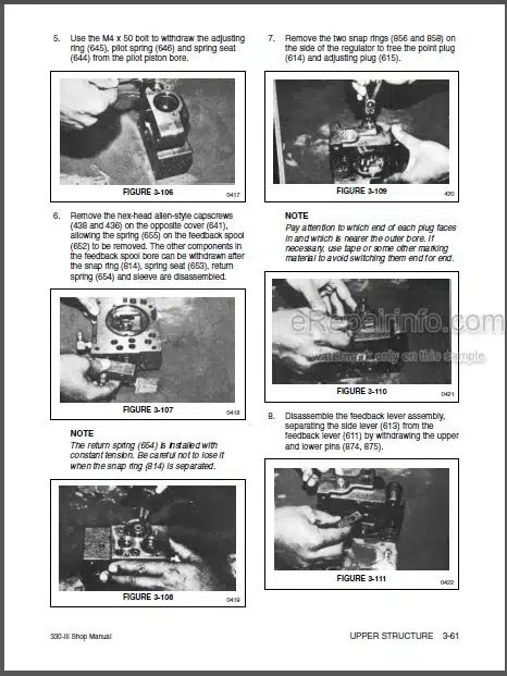 Photo 1 - Daewoo Solar 330LC-3 Shop Manual Hydraulic Excavator