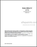 Photo 4 - Daewoo Solar 400LC-V Shop Manual Hydraulic Excavator 2023-7140AE