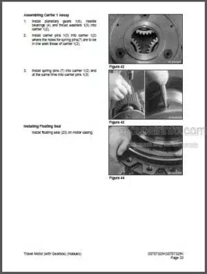 Photo 8 - Daewoo Solar 450LC-V Shop Manual Hydraulic Excavator 023-00037E