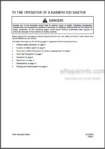Photo 4 - Daewoo Solar 470LC-V Shop Manual Hydraulic Excavator