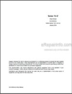 Photo 5 - Daewoo Solar 75-V Shop Manual Hydraulic Excavator 023-00066AE