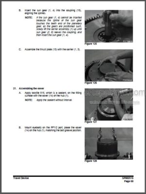 Photo 10 - Doosan DX140LC-3 Shop Manual Excavator 950106-00388E