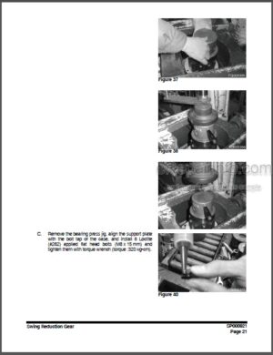 Photo 14 - Doosan DX140R DX140LCR Shop Manual Track Excavator K1049551E