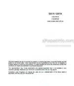 Photo 4 - Doosan DX15 DX18 Shop Manual Track Excavator K1043970AE