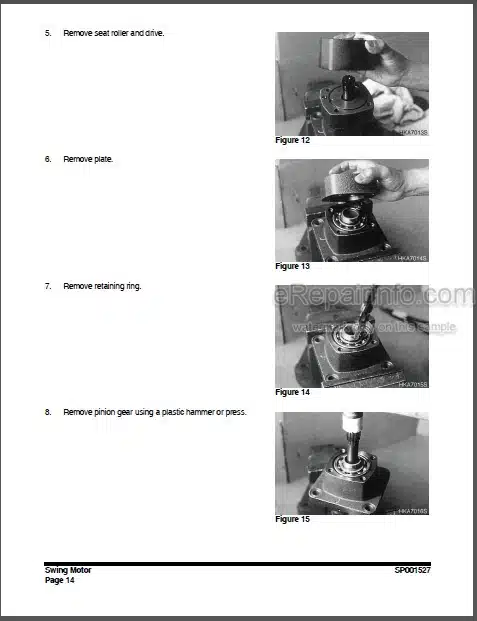 Photo 1 - Doosan DX15 DX18 Shop Manual Track Excavator K1043970AE
