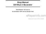 Photo 5 - Doosan DX160LC-3 Shop Manual Excavator 950106-01172E