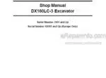 Photo 5 - Doosan DX160LC-3 Shop Manual Excavator 950106-01172E