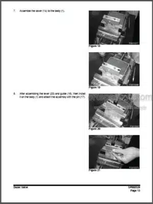 Photo 7 - Doosan DX160LC-3 Shop Manual Excavator 950106-01172E