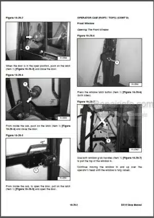 Photo 14 - Doosan DX19 Shop Manual Compact Excavator 7278164EN