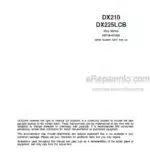 Photo 5 - Doosan DX210K Shop Manual Track Excavator 950106-00185E