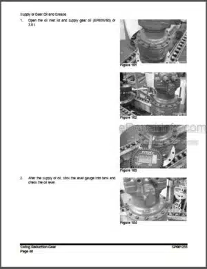 Photo 12 - Doosan DX210W Shop Manual Wheel Excavator K1017314AE