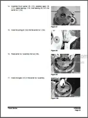 Photo 4 - Doosan DX225LC-3 Shop Manual Excavator 950106-00364E