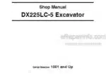 Photo 5 - Doosan DX225LC-5 Shop Manual Excavator 950106-01107E