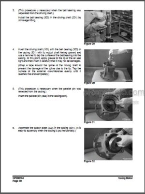 Photo 12 - Doosan DX225LC Shop Manual Track Excavator K1015439E
