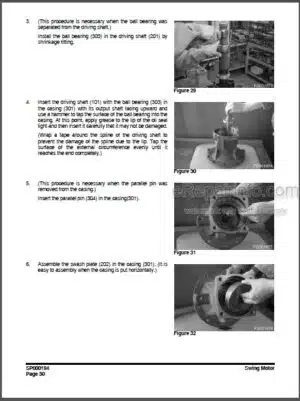 Photo 11 - Doosan DX225LC Shop Manual Track Excavator K1015439E