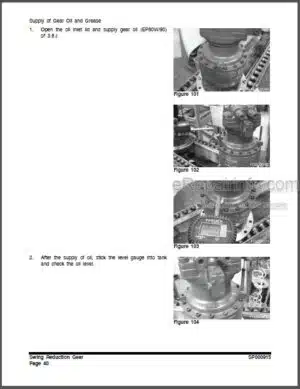 Photo 14 - Doosan DX225NLC Shop Manual Track Excavator K1024241E