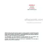 Photo 5 - Doosan DX230LC Shop Manual Track Excavator 950106-00049E