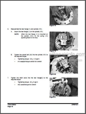 Photo 7 - Doosan DX420LC Shop Manual Track Excavator