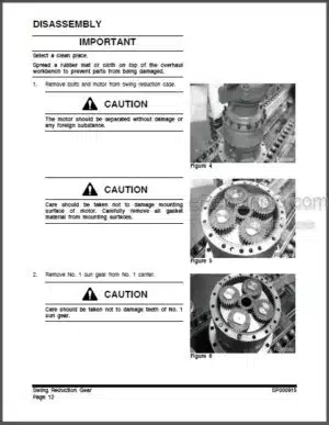 Photo 9 - Doosan DX235NLC Shop Manual Track Excavator 950106-00303