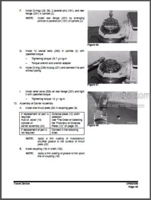 Photo 7 - Doosan DX235NLC-5 Shop Manual Excavator 950106-01115E