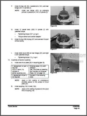 Photo 11 - Doosan DX255LC-3 Shop Manual Excavator 950106-00374E