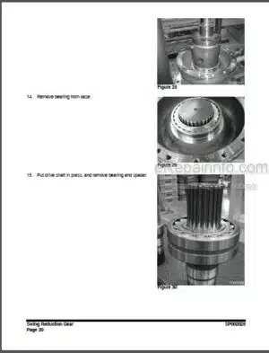 Photo 1 - Doosan DX300LCA Shop Manual Track Excavator 950106-00075E