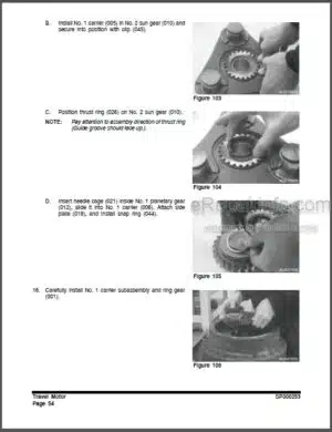 Photo 6 - Doosan DX300LL Shop Manual Track Excavator K1011789E