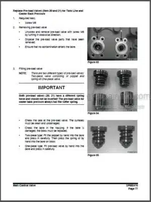 Photo 1 - Doosan DX340LC-3 DX350LC-3 Shop Manual Excavator 950106-00225E