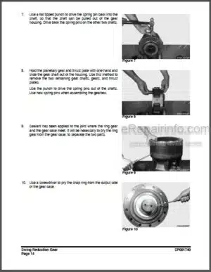 Photo 5 - Doosan DX350LC Shop Manual Track Excavator K1046036E