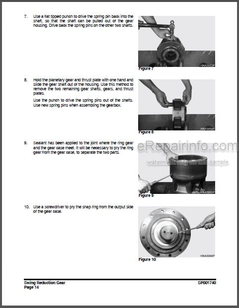 Photo 1 - Doosan DX350LC Shop Manual Track Excavator K1046036E
