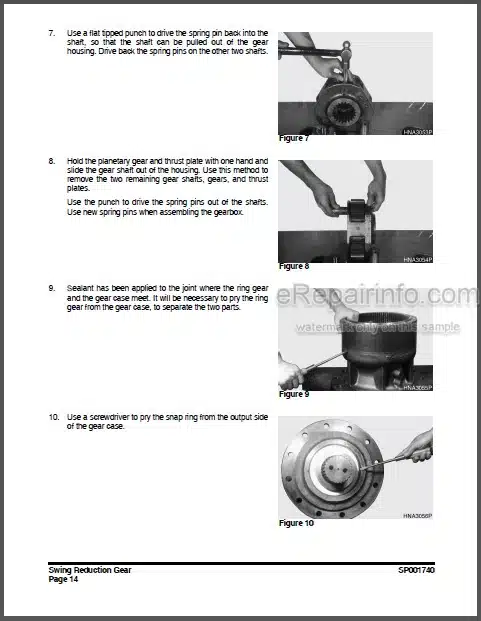 Photo 1 - Doosan DX350LC Shop Manual Track Excavator K1046036E