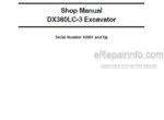 Photo 5 - Doosan DX380LC-3 Shop Manual Excavator 950106-00228E