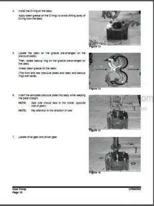 Photo 7 - Doosan DX420LC-3 Shop Manual Excavator 950106-00398E