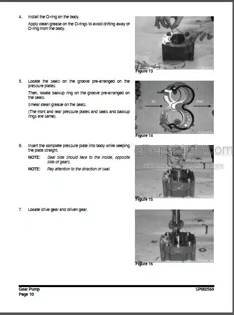 Photo 1 - Doosan DX420LC-3 Shop Manual Excavator 950106-00398E