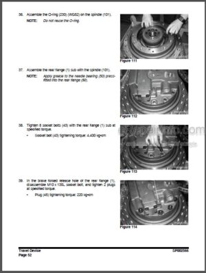 Photo 8 - Doosan DX30Z Shop Manual Track Excavator K1036951E
