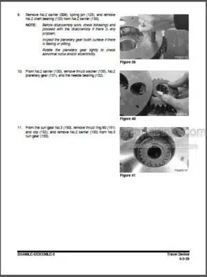 Photo 4 - Doosan DX490LC-5 DX530LC-5 Shop Manual Excavator 950106-01005E